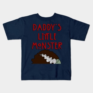 Daddy’s Little Monster - Bride Kids T-Shirt